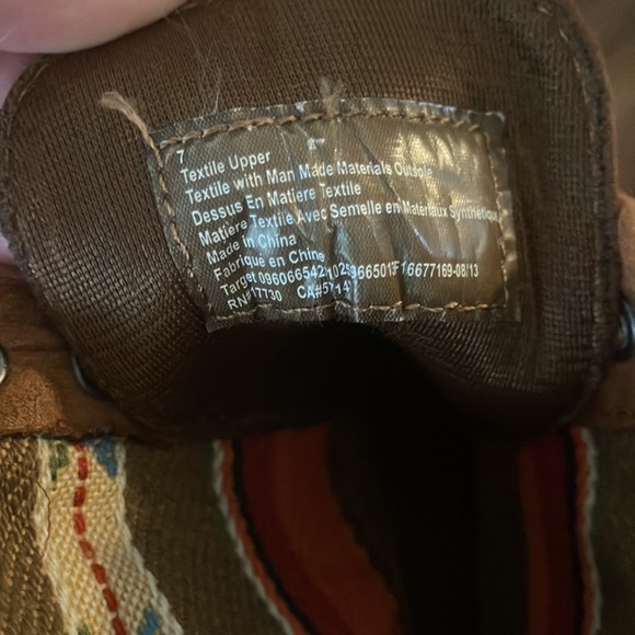 Boots size 7 womens fold over - Picture 4 of 4